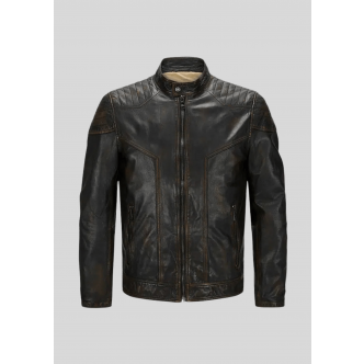 Milestone, Overtøj, Arlington Leather Jacket, Black