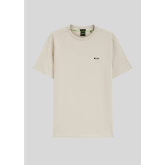 Boss, T-shirt, Stretch Tee, Light Beige