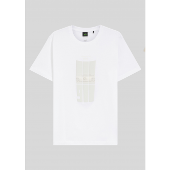BOSS x PORSCHE, T-Shirt, Spirit GRX, White