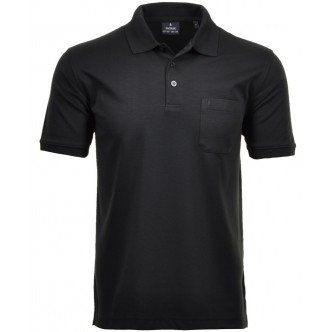 RAGMAN, MICROFIBER POLO I SORT