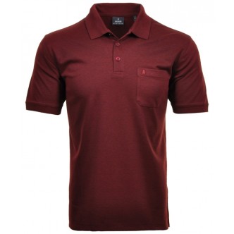 RAGMAN, MICROFIBER POLO I BORDEAUX
