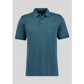 Ragman, Polo, Microfiber, Green