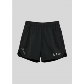 Halo, Shorts, Stretch Shorts, Black
