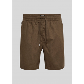 Matinique, Shorts, MAbarton Linen, Brown Soil