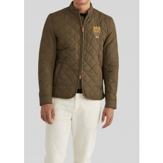 Morris Stockholm, Overtøj, Trenton Quilted Jacket, Olive