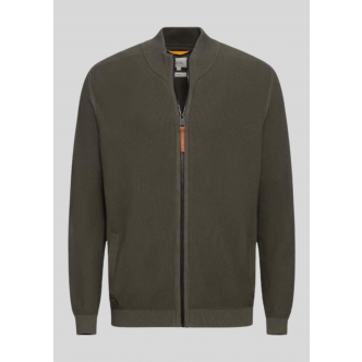 Camel Active, Strik, Zip Cardigan, Green