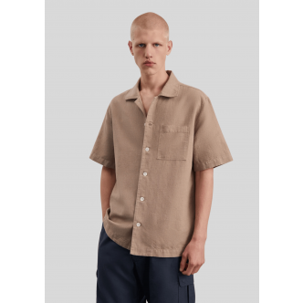Another Aspect, Skjorte SS, Another Shirt 2.0, Light Brown 