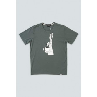 LAKOR, FUELED! T-SHIRT I GRÅ 