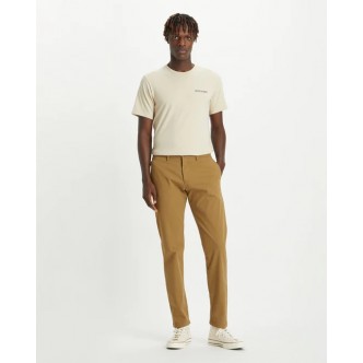 DOCKERS, CHINO SLIM-TAPER I BRUN