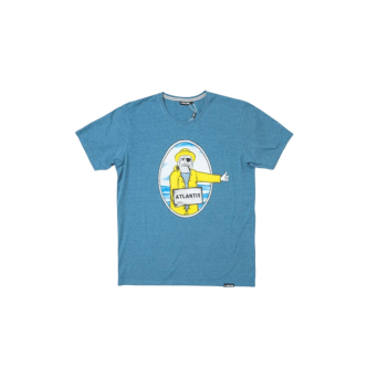 Lakor, T-shirt Atlantis, Blå 