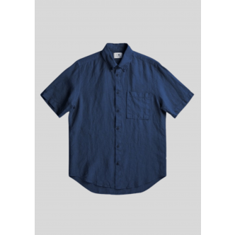 NN07, Skjorte SS, Arne Linen 5706, Navy 