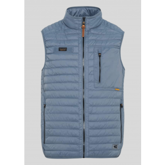 Camel Active, Overtøj, Light Quilt Vest, Light Blue 