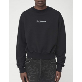 HAN KJØBENHAVN, EGO SUM LIBER CREWNECK I SORT 
