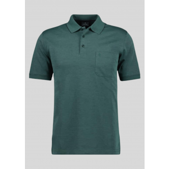 Ragman, Polo, Microfiber, Moss Green