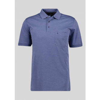 Ragman, Polo, Microfiber, Turqouise Blue 