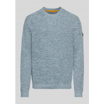 Camel Active, Strik, Light Roundneck Sweater, Blue