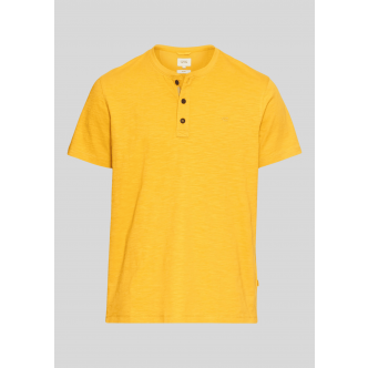 Camel Active, T-shirt, Henley, Yellow