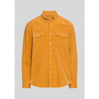 Camel Active, Skjorte, Corduroy Pocket, Orange