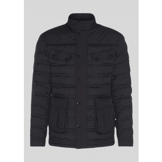 Barbour, Overtøj, Welded Ariel Puffer Jacket, Classic Black 