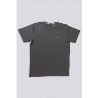 LAKOR, MINI PUCH T-SHIRT i KOKSGRÅ 