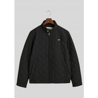 Gant, Overtøj, Quilt Windcheater, Black