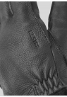 Hestra, Handsker, Deerskin Primalift Rib, Black 