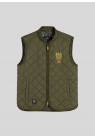 Morris Stockholm, Overtøj, Trenton Quilted Vest, Olive