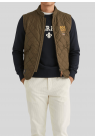 Morris Stockholm, Overtøj, Trenton Quilted Vest, Olive