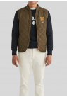 Morris Stockholm, Overtøj, Trenton Quilted Vest, Olive