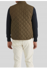 Morris Stockholm, Overtøj, Trenton Quilted Vest, Olive