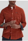Barbour, Skjorte, Ramsey Cord, Dark Ginger 