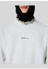 Han Kjøbenhavn, Sweatshirt, Daily Script, Grey Melange 