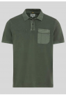 Camel Active, Polo, Badge Pocket, Green