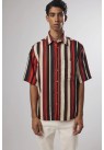 NN07, Skjorte SS, Hans 5020, Red Stripe