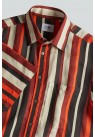 NN07, Skjorte SS, Hans 5020, Red Stripe
