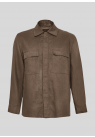 Sand Copenhagen, Overshirt, Aiden Linen Overshirt, Cinnamon Brown 