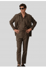 Sand Copenhagen, Overshirt, Aiden Linen Overshirt, Cinnamon Brown 