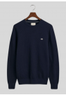 Gant, Strik, Crewneck, Navy