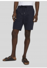 Matinique, Shorts, MAbarton Linen, Navy