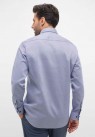 ETERNA, MODERN FIT SKJORTE I BLÅ PRINT 