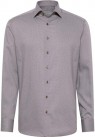 ETERna, MODERN FIT SKJORTE I BRUN PRINT 