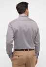ETERna, MODERN FIT SKJORTE I BRUN PRINT 