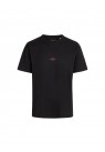 MADS NØRGAARD, TWIN LOGO T-SHIRT I SORT