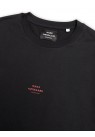 MADS NØRGAARD, TWIN LOGO T-SHIRT I SORT