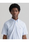 Gant, Skjorte SS, Classic Oxford, Capri Blue 