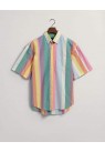 GANT, OVERSIZED SS SHIRT I MULTI STRIB