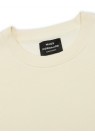 MADS NØRGAARD, BLOCK SWEASHIRT I HVID