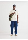 Woodbird, T-shirt, Baine Base Tee, Off White