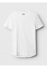 GABBA, KONRAD SLUB T-SHIRT I HVID