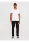 GABBA, KONRAD SLUB T-SHIRT I HVID